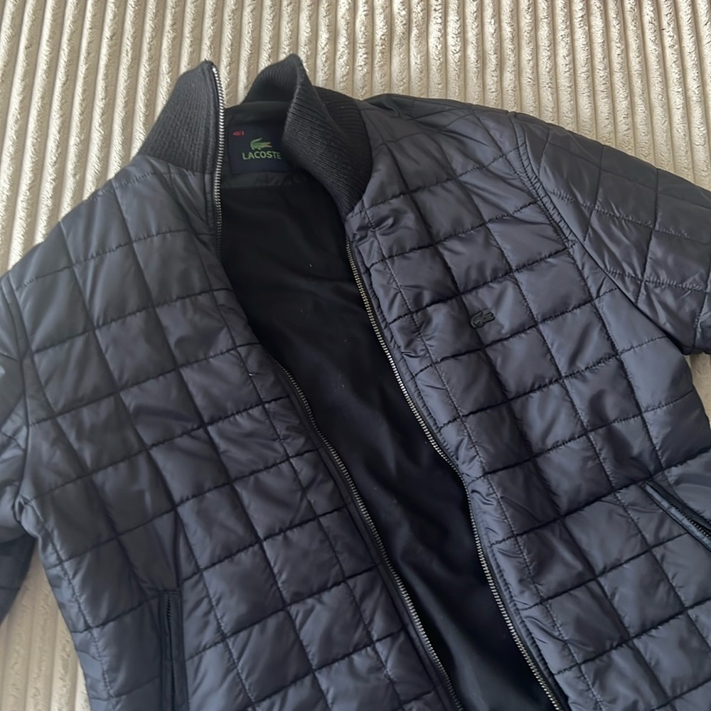 Quilted Lacoste Puffer jacket